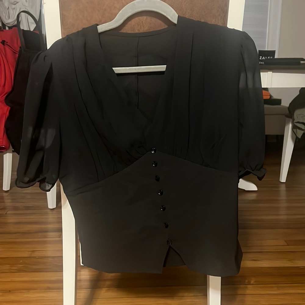 Black SHEIN Blouse